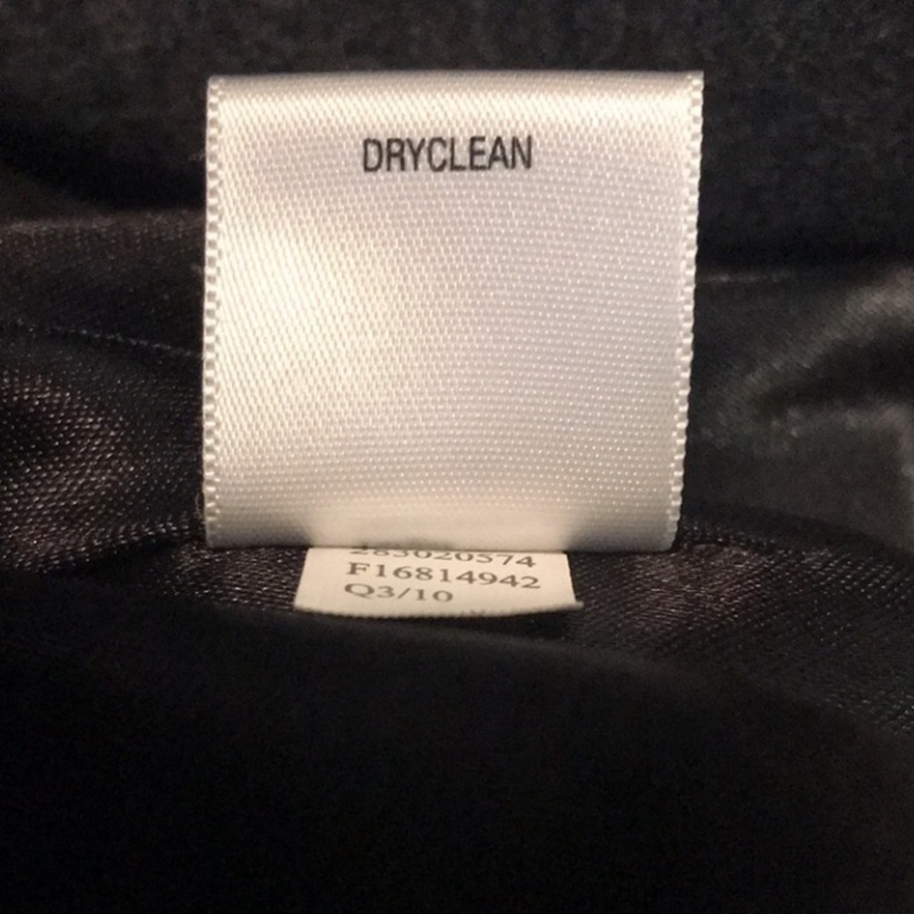Merona Women’s Classic Wool Blend Double Breasted Gray Button Up Peacoat Size S - Picture 7 of 7